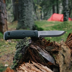 Cutit Full-Tang Morakniv Garberg Green INOX, Teaca si maner Polimer Green, pentru Bushcraft si Outdoor - Img 2