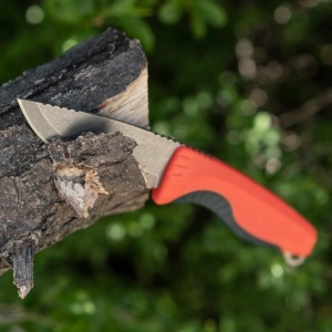 Cutit lama fixa SOG Aegis FX - Rescue Red & Indigo - Img 8
