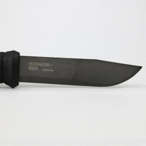 Cutit outdoor/bushcraft Mora 2000 (S) Black Edition cu lama inox 14C28N, acoperire DLC - Img 5