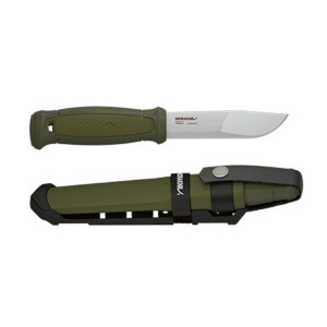 Cutit outdoor Morakniv Kansbol Multi-Mount Green, otel inoxidabil 12C27, compatibil amnar, sistem de prindere MOLLE Multi-Mount