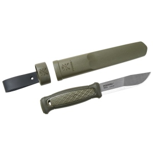 Cutit outdoor Morakniv Kansbol S Green, otel inoxidabil 12C27, compatibil amnar, teaca inclusa - Img 10