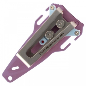 Cutit outdoor SOG Altair FX Dusk Purple, otel CRYO CPM S35VN, lama 89 mm - Img 7