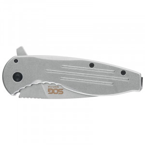 Cutit pliabil SOG Aegis FLK 14-41-02-42, lama Drop Point Cryo D2, Frame Lock, maner G10, EDC Outdoor Folder - Img 8