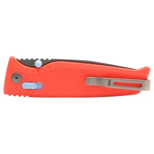 Cutit pliabil SOG Altair XR Canyon Red 12-79-02-57, lama Drop Point CRYO 154CM Satin, XR Lock, Thumb Stud, maner GRN Canyon Red, EDC Ultralight - Img 7