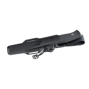 Cutit supravietuire si bushcraft Fallkniven F1, otel ELMAX - Img 11