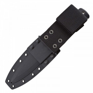 Cutit tactic SOG SEAL Pup Black, otel AUS-8, lama partial zimtata 120 mm - Img 12