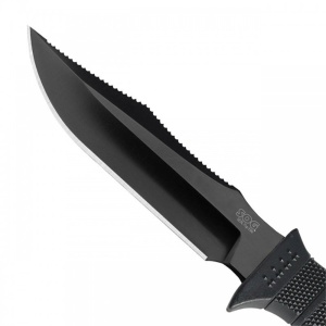 Cutit tactic SOG SEAL Pup Elite Black TiNi Straight Edge, otel AUS-8, lama 123 mm - Img 13