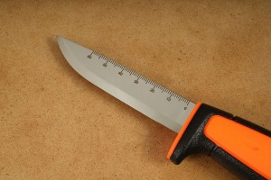 Cuțit utilitar Morakniv Basic 511 (C) METRIC Orange/Negru - Img 18