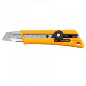 Cutter Profesional 18 mm OLFA NOL-1 – Blocare cu Rotita si Maner Ergonomic Anti-Alunecare - Img 2