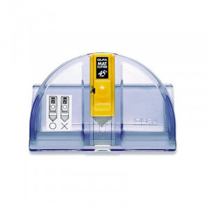 Cutter profesional de passepartout OLFA MC-45/2B Japonia, taiere la 45°, 2 lame - Img 2