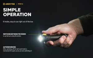 F08001W Lanterna Prime C2 Magnet USB Warm, Armytek - Img 11