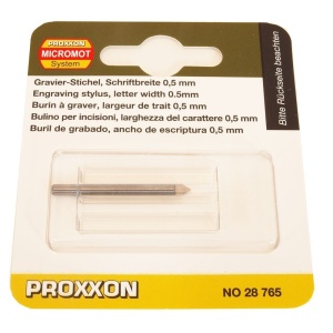 Freza pentru gravura, Proxxon 28765, 60 grade, 0.5x3.2mm - Img 6