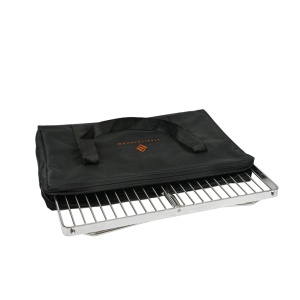 Gratar pliabil pentru foc de tabara Stabilotherm BBQ Grid Medium din otel inoxidabil - Img 8