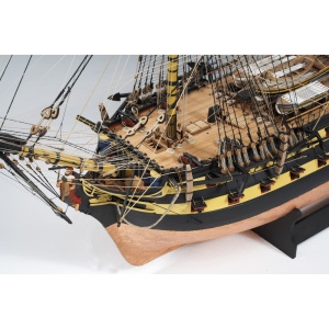 HMS Vanguard, 1787- nava de lupta cu 74 de tunuri, Navomodel Victory Models, Scara 1:72 - Lungime 117cm - Img 7