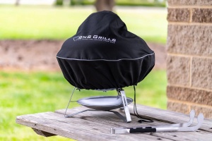Husa pentru gratar camping pe carbuni de tip kettle Slow 'N Sear® SNS GRILLS 45 CM - Img 3