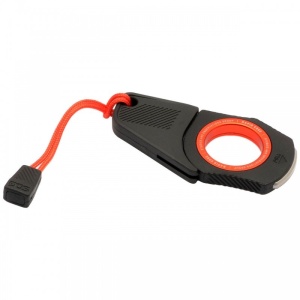 Instrument de salvare SOG Rapid Black + Red, cutter centura si spargator geam - Img 2