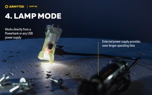 Lanterna breloc Armytek Zippy Extended Set Grey 160 lm - Img 14