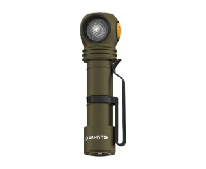 Lanterna frontala Armytek Wizard C2 Pro Olive White 2500 lm cu acumulator 18650