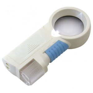 Lupă cu lanternă MagniFlash si LED-uri, putere x9 - Carson - Img 3