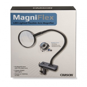 Lupa hands-free MagniFlex, putere 2x/3.5x cu clema de mas - Carson - Img 8
