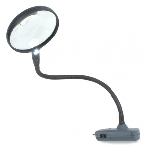 Lupa hands-free MagniFlex, putere 2x/3.5x cu clema de mas - Carson - Img 9