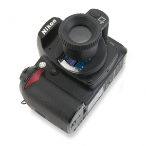 Lupa pentru senzori de camera foto SensorMag, putere 4.5x, cu LED - Carson - Img 7