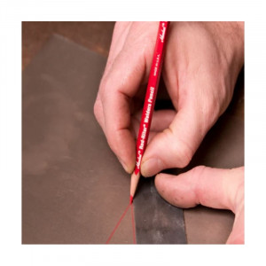 Marker/Creion sudura RED-RITER, rosu, Markal - Img 3
