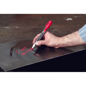 Marker cu vopsea lichidă pentru suprafețe uleioase-Oil Surface HP, Markal - Img 7