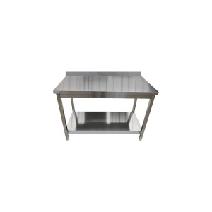 Masă inox cu 1 poliță 60x60x85 cm