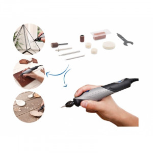 Masina de gaurit/frezat STYLO+ (2050-15) pentru modelism, Dremel - Img 6