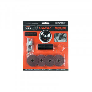 MIN.FG.510 Kit sculptura polizor unghiular Mini Turbo Arbortech - Img 4