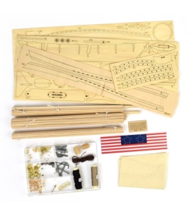Navomodel American Schooner Virginia, scara 1:41 - Aertesania Latina - Img 2