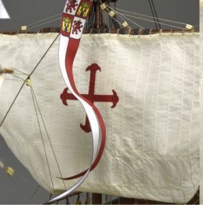 Navomodel Caravelă Santa Maria, scara 1:65 Kit model de navă din lemn - Artesania Latina - Img 7