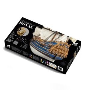 Navomodel nava de razboi Soleil Royal, scara 1:72 - Artesania Latina - Img 8
