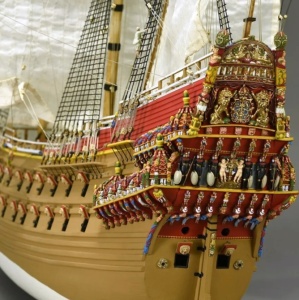 Navomodel nava de razboi Vasa, scara 1:65 - Artesania Latina - Img 6