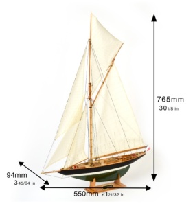 Navomodel Pen Duick Cutter, scara 1:28. Model de navă din lemn - Artesania Latina - Img 3