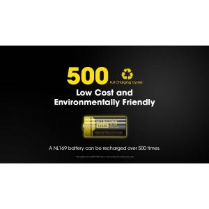 Nitecore NL169 Acumulator RCR123A 950mAh - Img 11