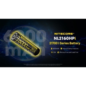 Nitecore NL2160HPi - Acumulator 21700i 6000mAh Li-ion - Img 12