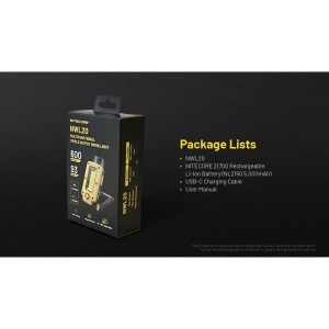 Nitecore NWL20 - Lanterna de Lucru COB 600 Lumeni - Img 16