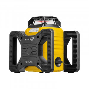 Nivela laser rosu rotativ, 600 m diametru, cu receptor REC 160 RG, Stabila - Img 6