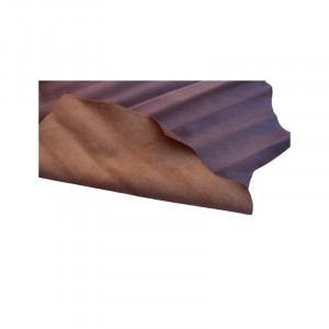 O47 Piele tabacita cu crom, maro, cu grosimea de 1-1.3 mm - Img 1