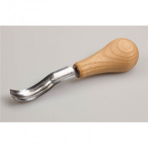 P8A/14 Dalta de palma in forma de U, indoita, scurta, taietura nr 8 (14mm), BeaverCraft - Img 2