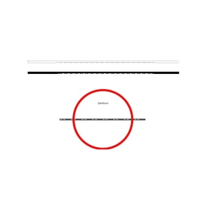 Panze traforaj cu dinti dubli Niqua PEBECO DOUBLE TOOTH 13cm set 12 panze - Img 1
