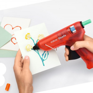 Pistol de lipit electric Gluefix pentru modelism, hobby, decoratiuni - Img 4