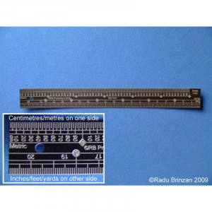 RB-T48 Rigla masurare la scara de 1/48, modelism/hobby - Img 2