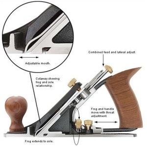 Rindea finisare Veritas Tools Nr. 4, lama din otel A2. - Img 7