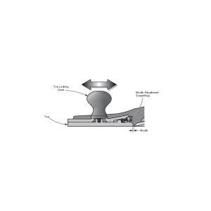 Rindea Veritas Tools pentru imbinari lemn, lama din otel PMV-11. - Img 4