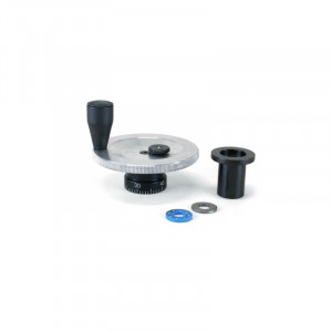 Roti de 2.5 " ajustabile la ZERO axa Z, pt strung/freza Sherline - Img 2