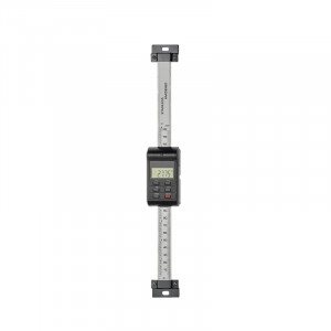 Scală vernier digitală de 200 mm pentru montaj vertical, WABECO - Img 2