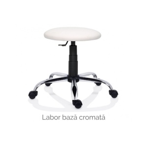 Scaun profesional Labor cu baza cromata